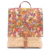 Korkový batůžek s klopou - Podzim