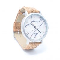 Korkové hodinky eco-friendly - Marble