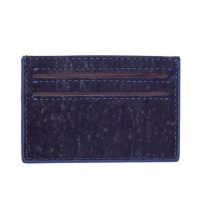 Korková peněženka, pouzdro na karty - Tmavě modrá