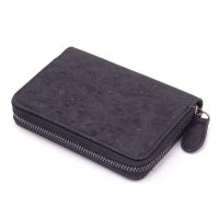 Dámská korková peněženka - Černá