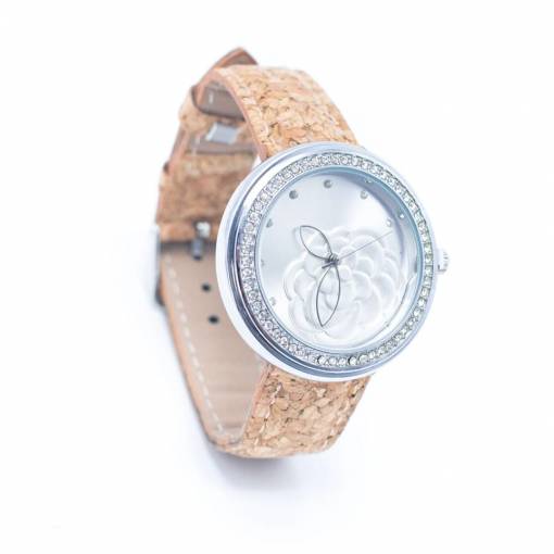 Foto - Dámské korkové hodinky eco-friendly - Fairy