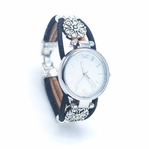 Foto - Dámské korkové hodinky eco-friendly - Dahlia