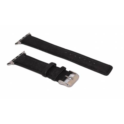 Foto - eses Korkový řemínek 42mm/44mm/45mm pro Apple Watch - černý